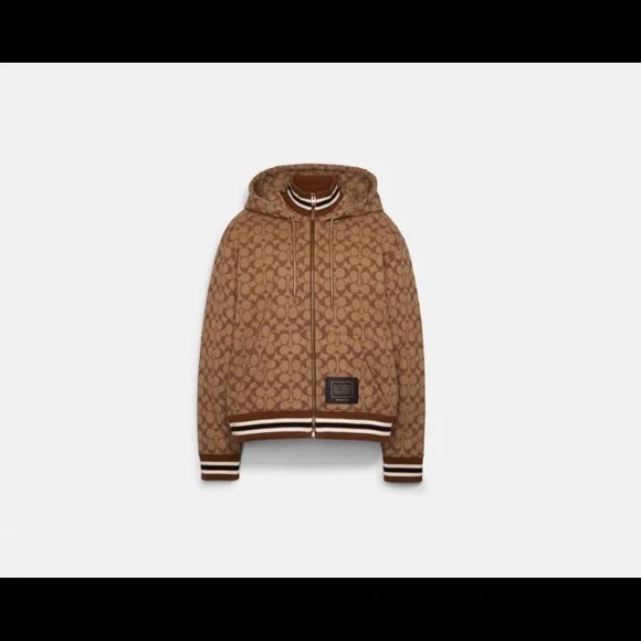 Coach X Jennifer Lopez Signature Set! Large Sweatpants Joggers + Hoodie set - Picture 3 of 7